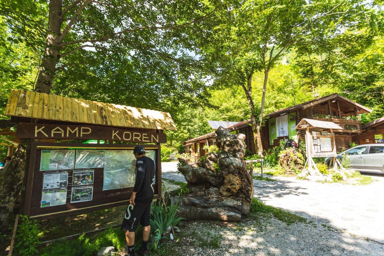 Kamp Koren Кобарід Екстер'єр фото